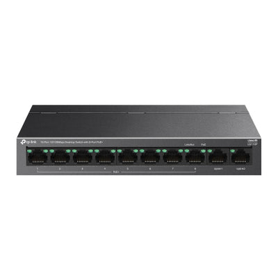 TP-LINK 10 Port 10/100 Switch 8 Port PoE LS110P