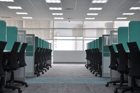 Operators monitoring video walls in an enterprise command and control centre design
