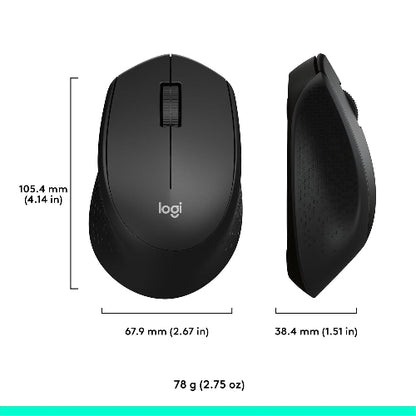 Logitech M331 Silent wireless mouse (view 3)