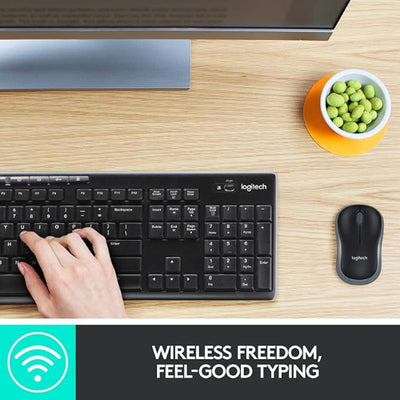 Logitech MK270 wireless keyboard and mouse combo (view 2)