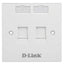 D-Link NFP-0WHI21 dual-port face plate (I/O plate)