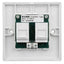 D-Link NFP-0WHI21 dual-port face plate (view 3)