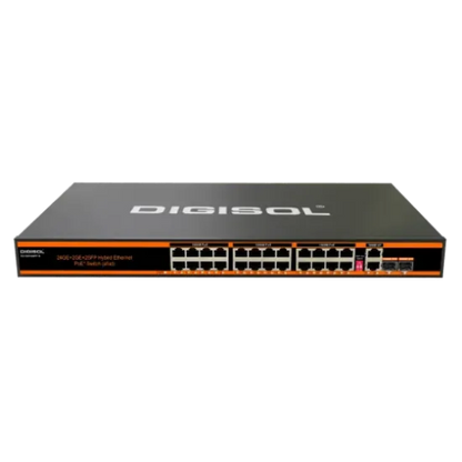 Digisol DG-GS1028PF-B 24-port Gigabit PoE switch (view 3)