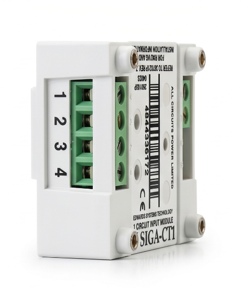 Edwards SIGA-CR addressable control relay module (view 3)