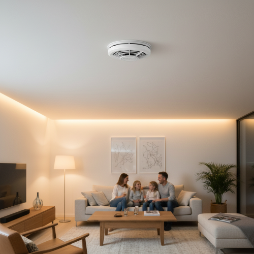 Edwards SIGA-DS2I photoelectric smoke detector (view 2)