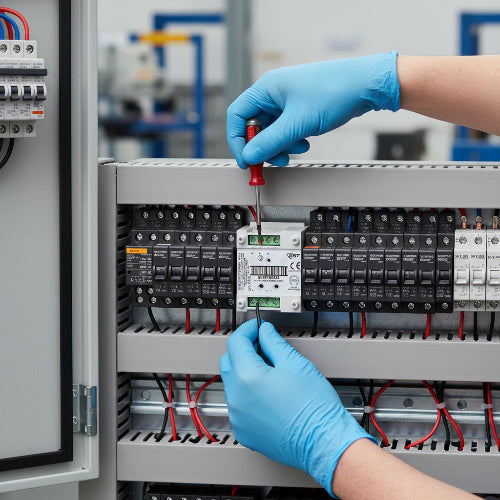 Edwards SIGA-CR addressable control relay module (view 2)