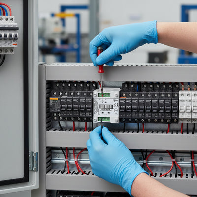 Edwards SIGA-CR addressable control relay module (view 2)