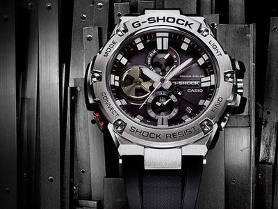 Casio G-Shock GST-B100-1ADR Analog Black Men's Watch Tough Solar Bluetooth G789