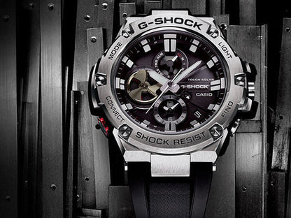 Casio G-Shock GST-B100-1ADR Analog Black Men's Watch Tough Solar Bluetooth G789
