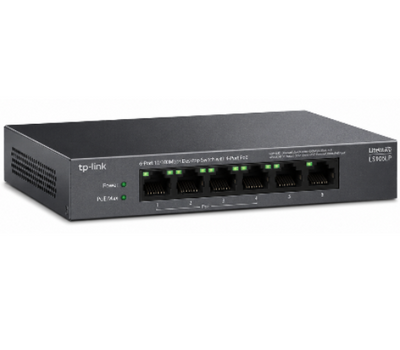 LS106LP 6-Port PoE Switch