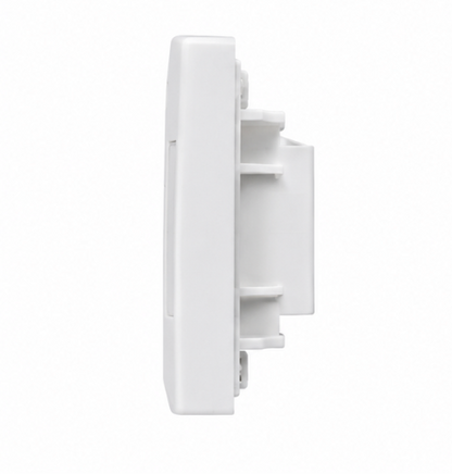 Molex Synergy 2-port wall plate white (view 3)