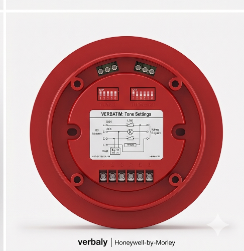Honeywell Morley-IAS MI-WSO-PR-N wall sounder, red (view 3)