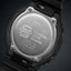 Back view of a Casio watch with 'Carbon Core Guard' text on a dark background